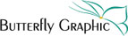 butterfly graphic logo